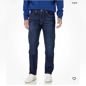 Levi's Dark Indigo 505 Regular Straight Jeans